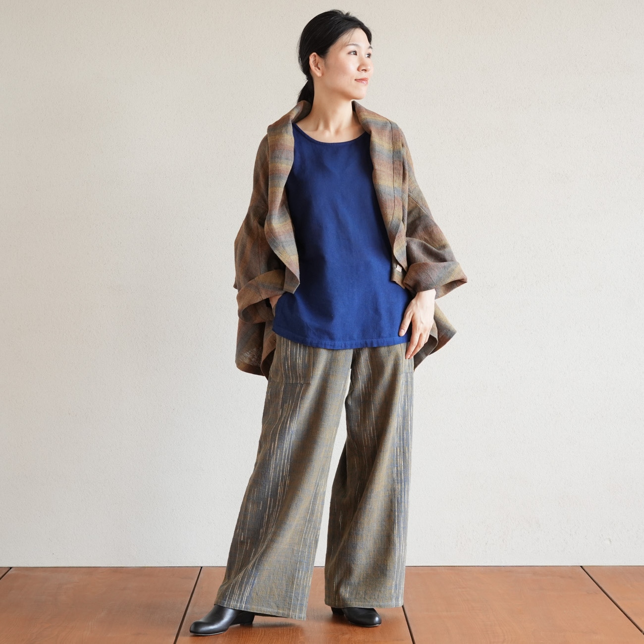 日本で染めた藍染めタンクトップsize4 | 新商品 | Usaatoオンライン