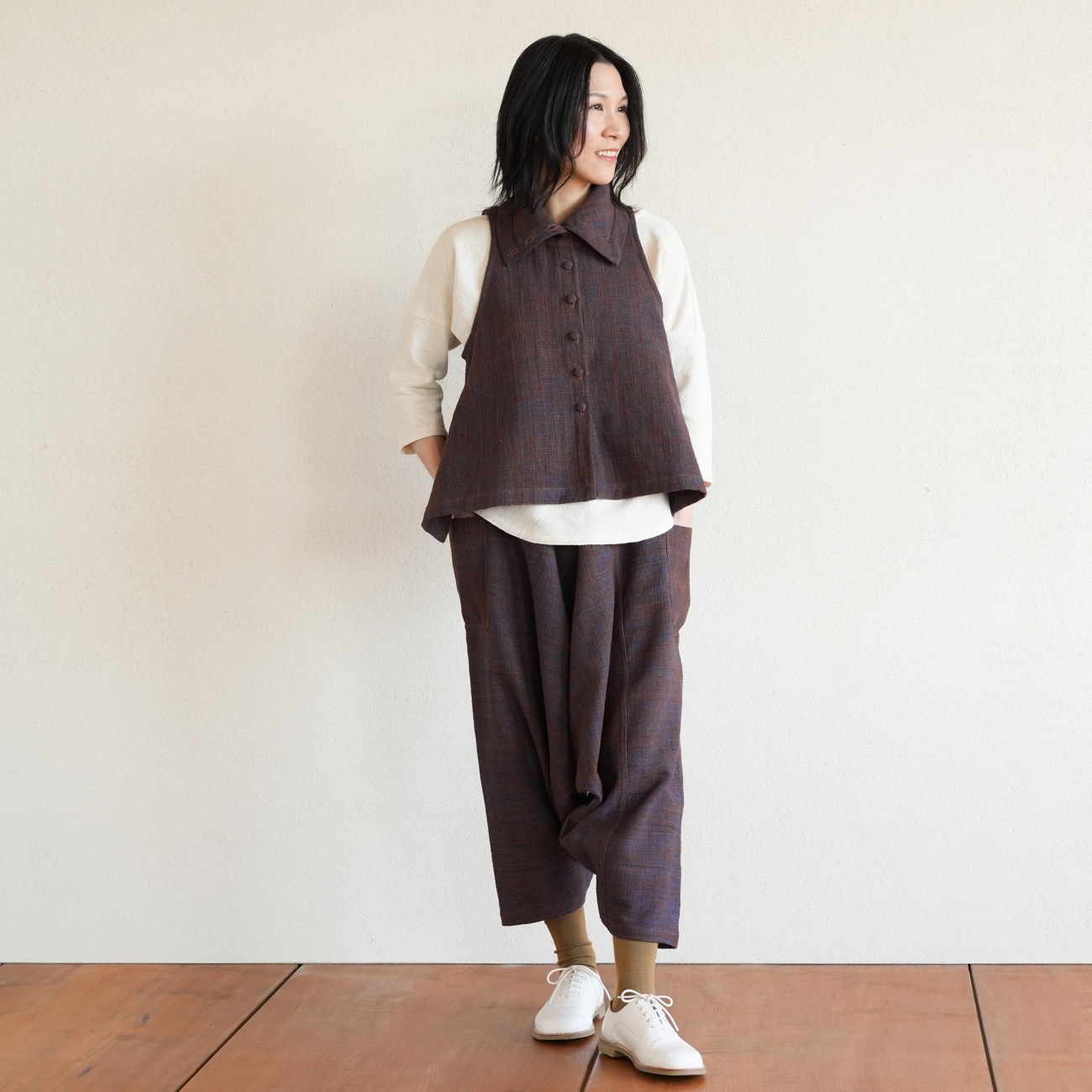 ムササビsizeF | 染めから選ぶ,Natural & Indigo dyes（草木染め&藍