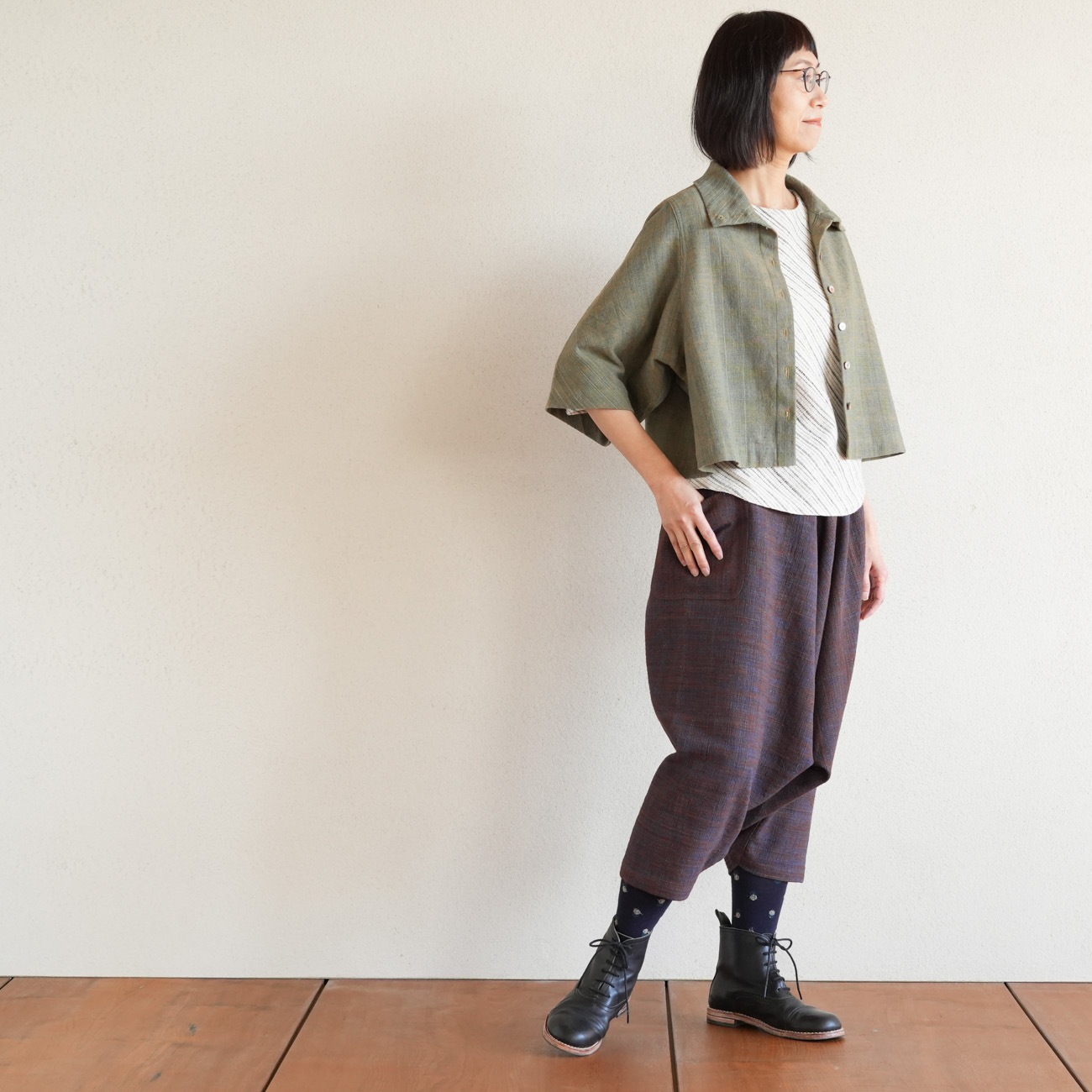 ムササビsizeF | 染めから選ぶ,Natural & Indigo dyes（草木染め&藍