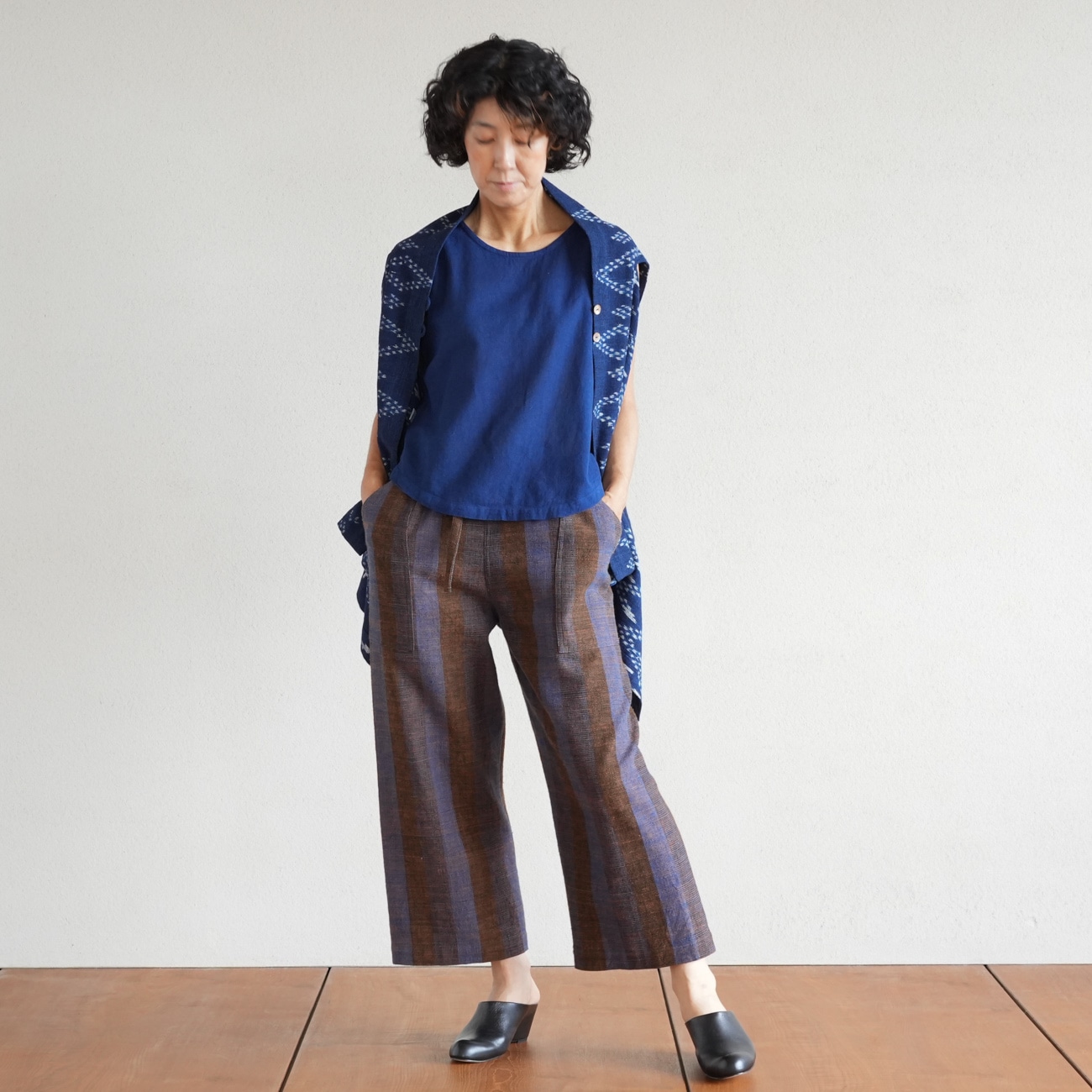 日本で染めた藍染めタンクトップsize4 | 新商品 | Usaatoオンライン