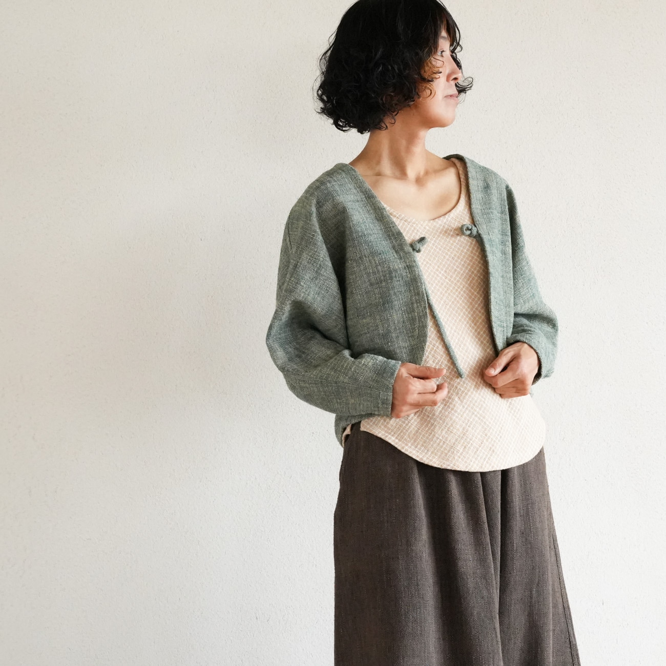 うさと　ジャケット 前後ジャケットsize2 | 染めから選ぶ | Usaatoオンラインショップ