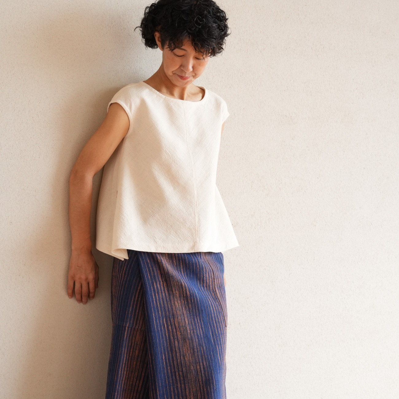 sayu商品 トップスsize2 | 染めから選ぶ,Natural colour（生成り） | Usaato