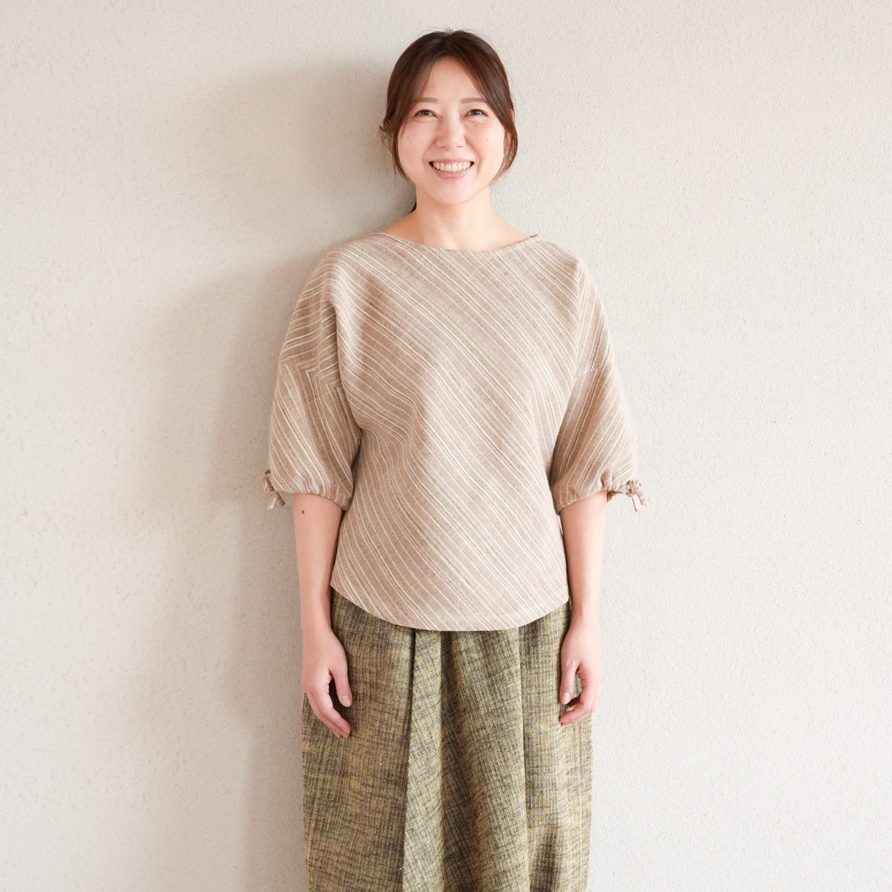うさと　usaato 肩紐　半袖　裾エンジェルプルオーバー プルオーバーsize2 | 新商品 | Usaatoオンラインショップ