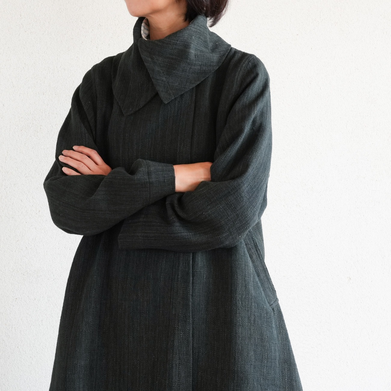 seyto サイズ3 / アウトシームラインロングコート Today's outfit