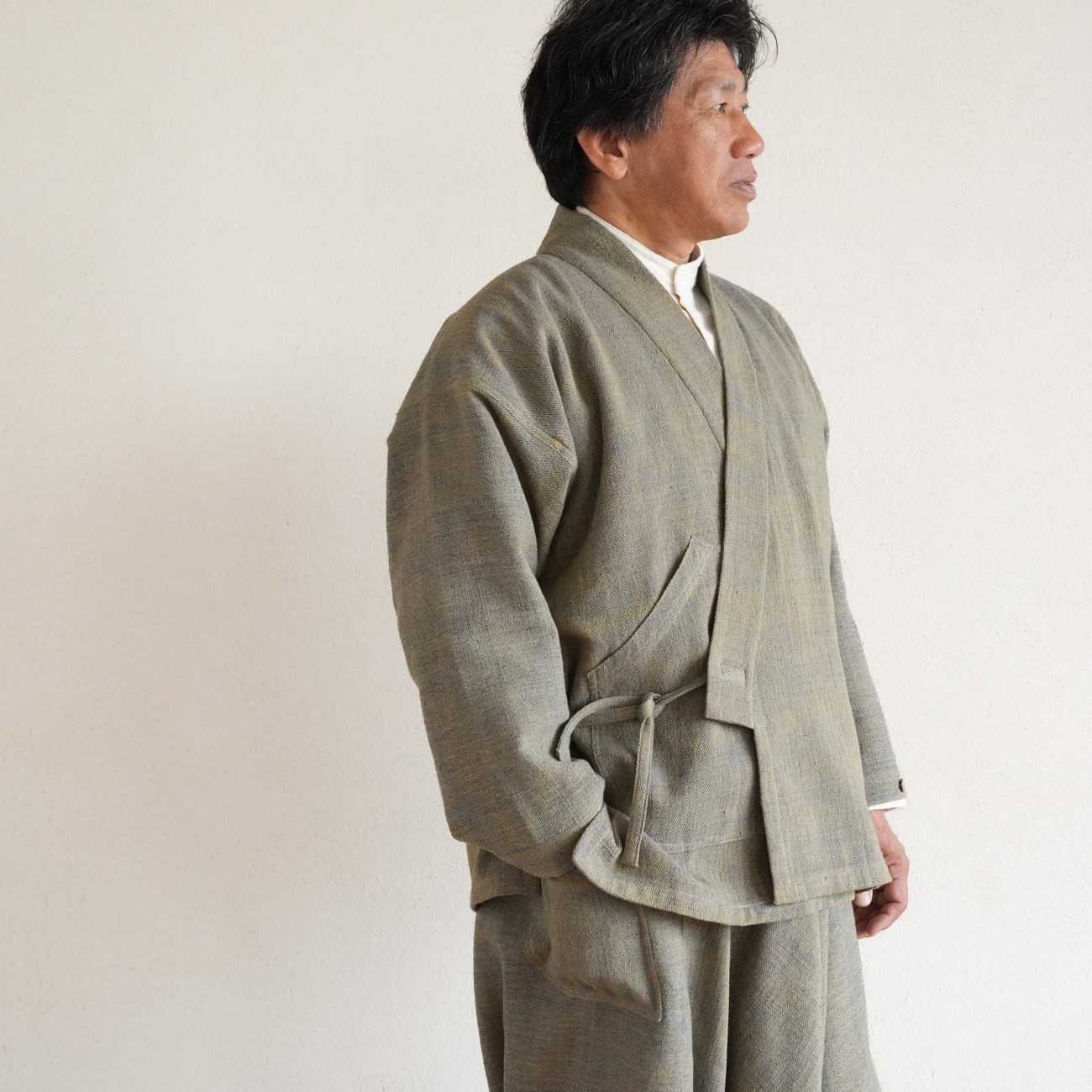 ムササビ作務衣size6 | カテゴリーから選ぶ,メンズ,メンズトップス