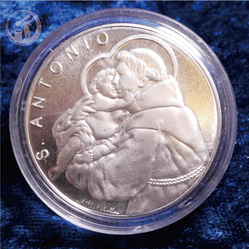イタリア製 聖メダル 聖アントニオ サンタントニオ聖堂 直輸入 お守り 限定入荷 パドヴァ