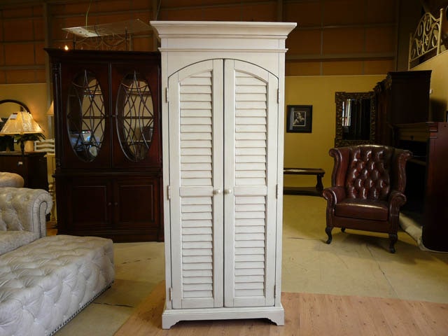 フランスアンティーク木製アルモワールキャビネット/ワードローブ食器