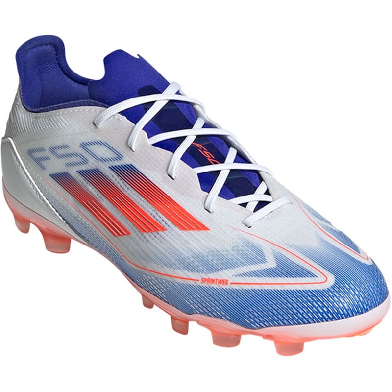 adidas F50 サッカーシューズ ホワイト/ブルー/レッド adidas F50