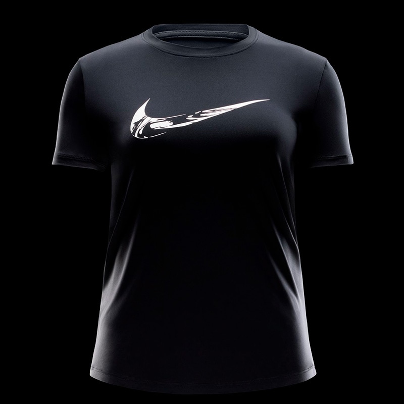 ナイキ NIKE ウィメンズ ワン スウッシュ HBR Dri-FIT S/S Tシャツ