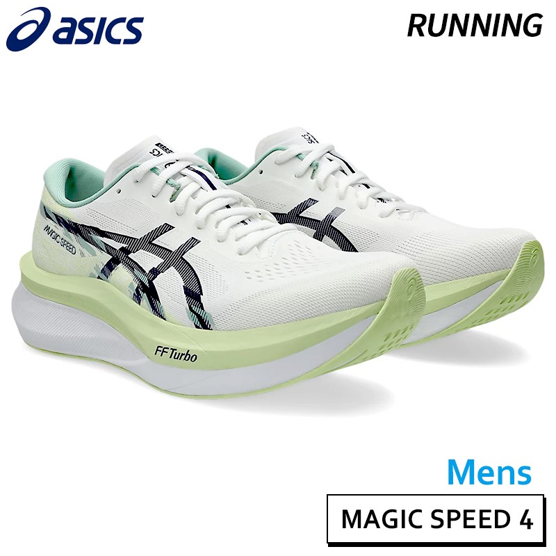 アシックス asics マジックスピード 4 1011B875-100 メンズ ランニング 