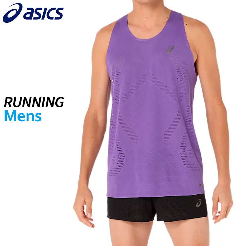 アシックス シングレット、ランパン Runners Pulse