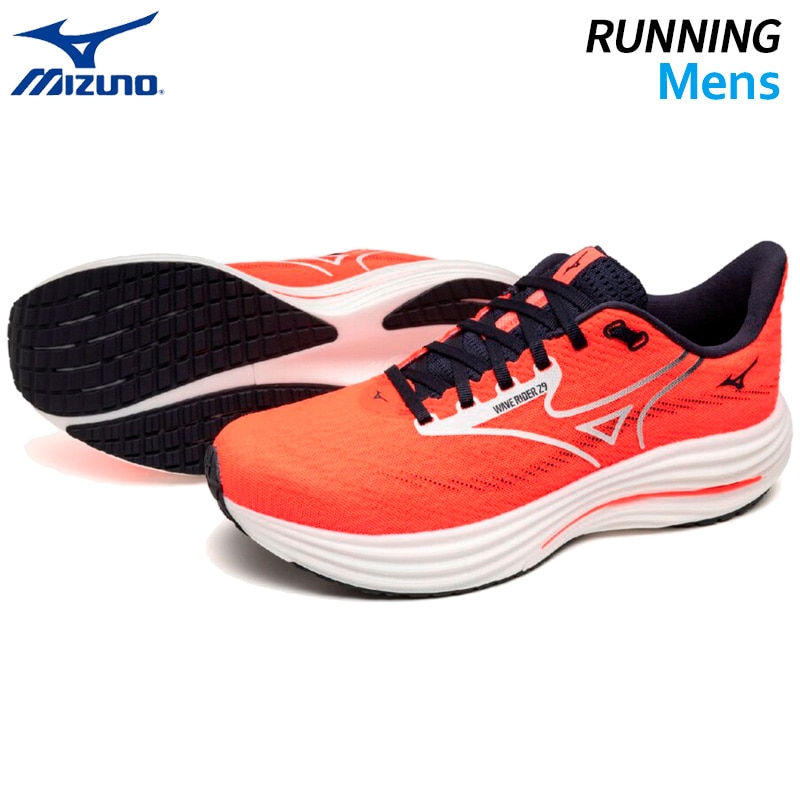 【新品未使用タグあり】ミズノウエーブライダー27 ランニングシューズ MIZUNO ミズノ MIZUNO/メンズ ランニングシューズ/ウエーブ