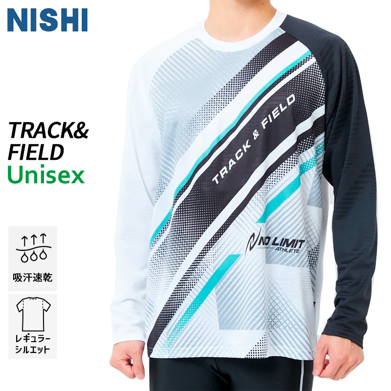 ニシスポーツ NISHI グラフィックジャカードロングスリーブ