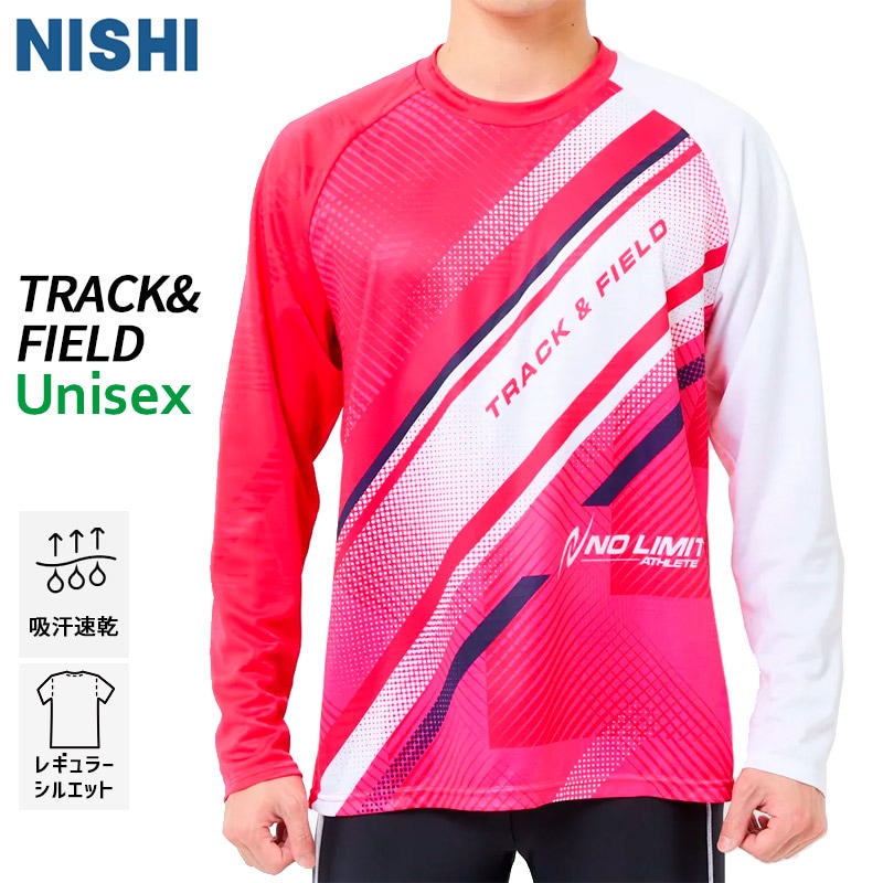 陸上Ｔシャツ NISHI ニシスポーツ アスリートプライドTシャツ RunJump 陸上