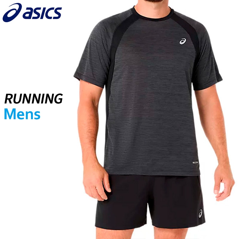 アシックス asics ROAD ランニング半袖シャツ 2011D453-001 メンズ