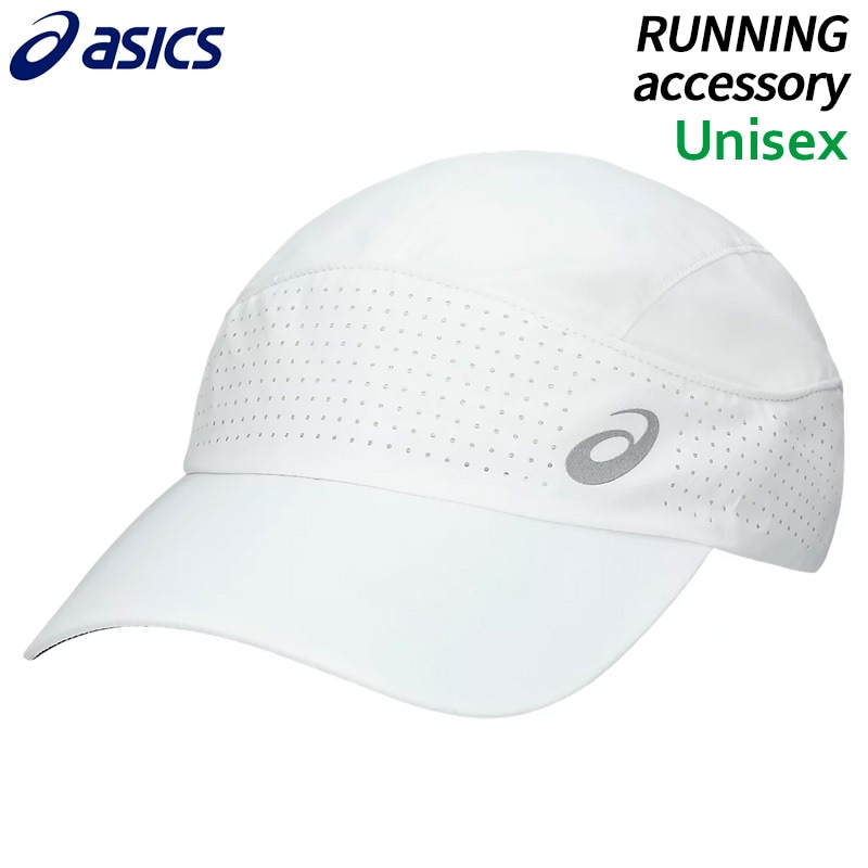アシックス asics ランニングライトウーブンキャップ 3013B124-100