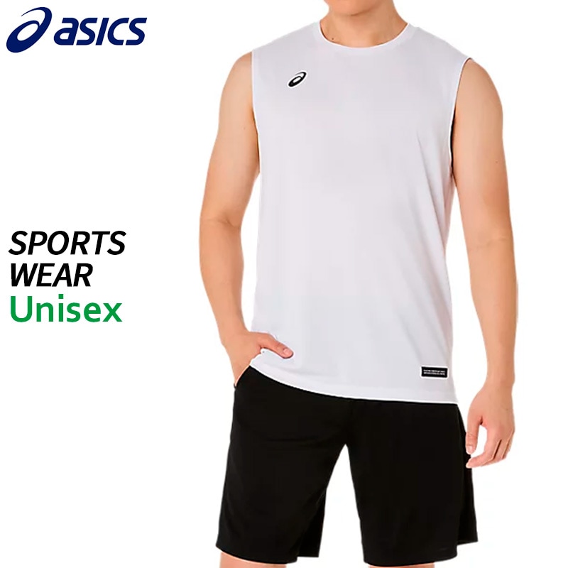 アシックス asics ドライノースリーブシャツ 2033C044-100 ユニ