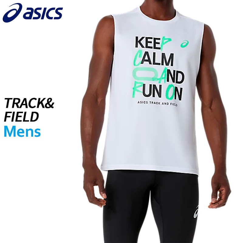 東京マラソン　asics 2011D442 陸上用シャツ Mサイズ アシックス（ASICS）（メンズ）ランニングドライ半袖シャツ 2011D242