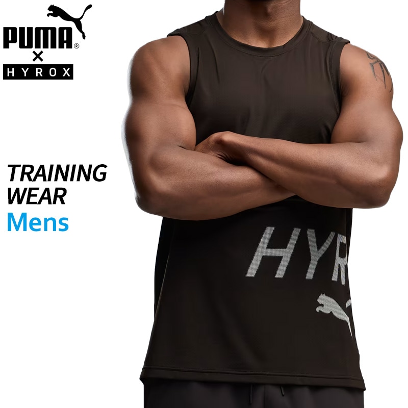 PUMA ランニングウエア 美品 プーマ puma M PUMA X HYROX PWRMODE タンク 52923001 メンズ
