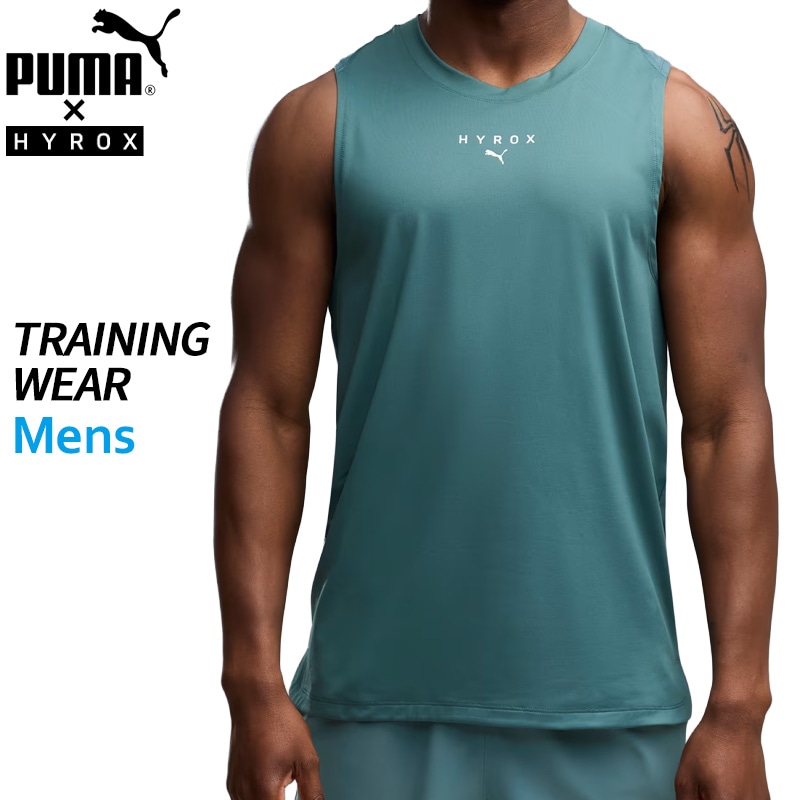 PUMA ランニングウエア 美品 プーマ puma M PUMA X HYROX CLOUDSPUN タンク 52932769 メンズ