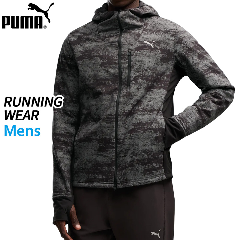プーマ puma M RUN ブライトスライド AOP プリマロフト ジャケット