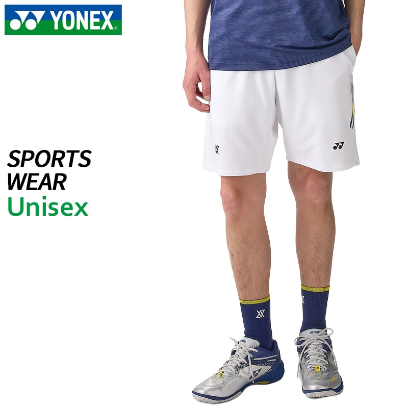 ヨネックス YONEX VAユニニットハーフパンツ ホワイト 15285-011 ユニ
