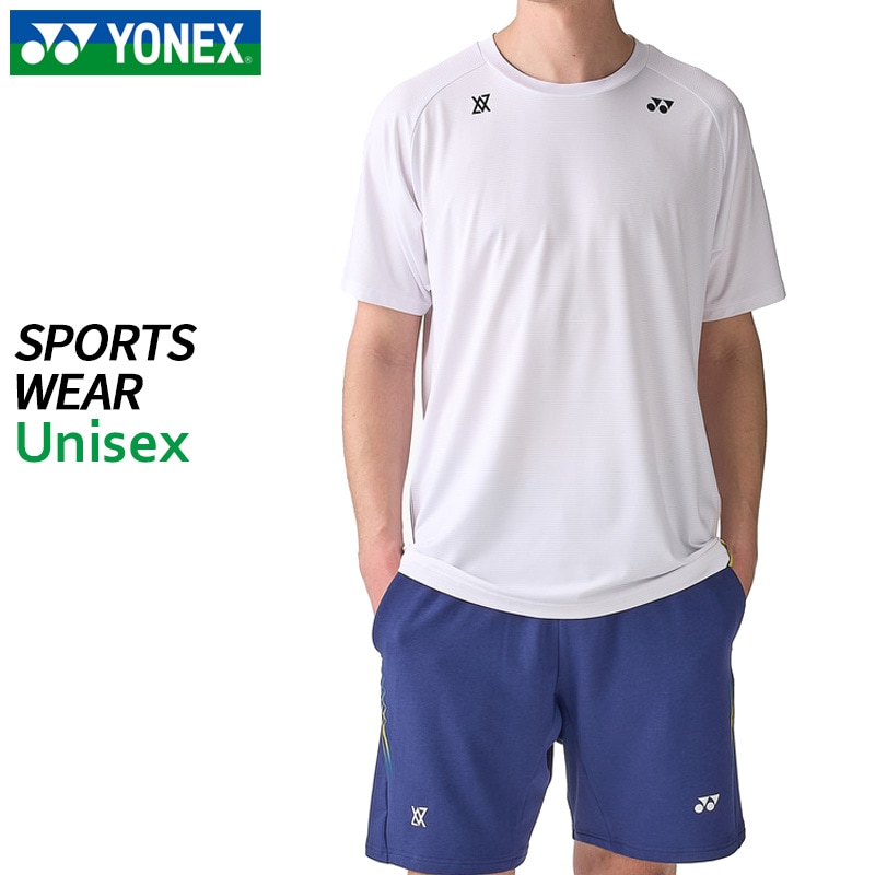 ヨネックス YONEX VAユニドライTシャツ ホワイト 16936-011 ユニ