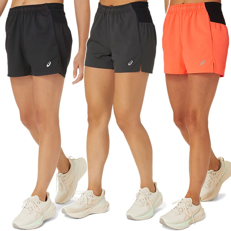 アシックス asics ウィメンズマルチポケット4インチショーツ