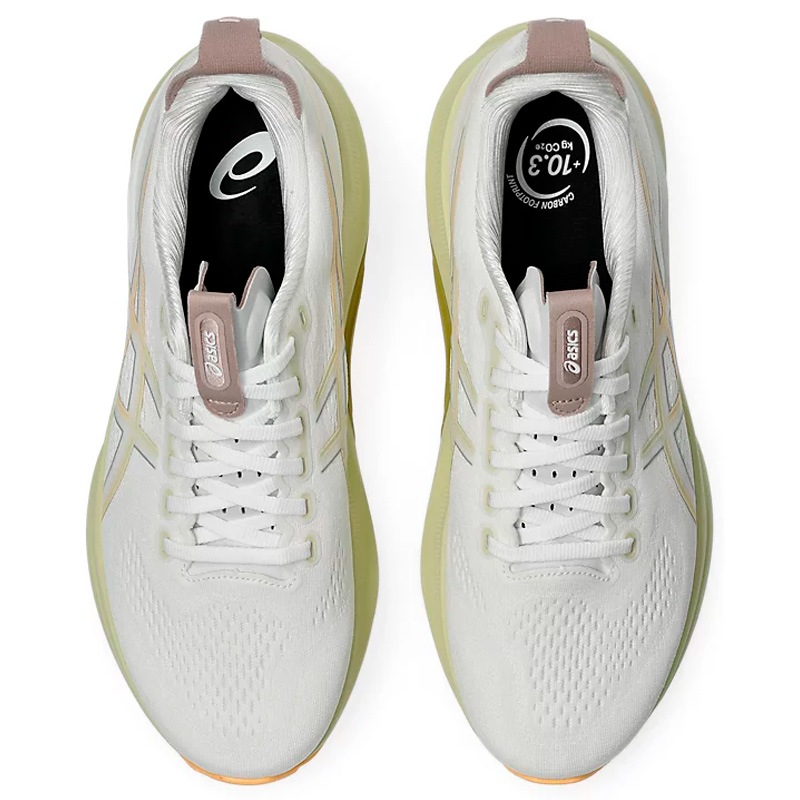 値下げ】ASICS ゲルカヤノ32 ランニングシューズ 白色 25㎝ asics