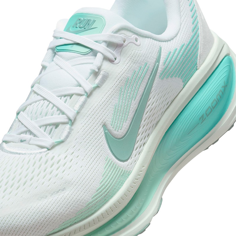Nike vomero18ランニングシューズ ホワイト/ライムグリーン ナイキ NIKE WS ズーム ボメロ 18 HM6804-106 レディース ロード