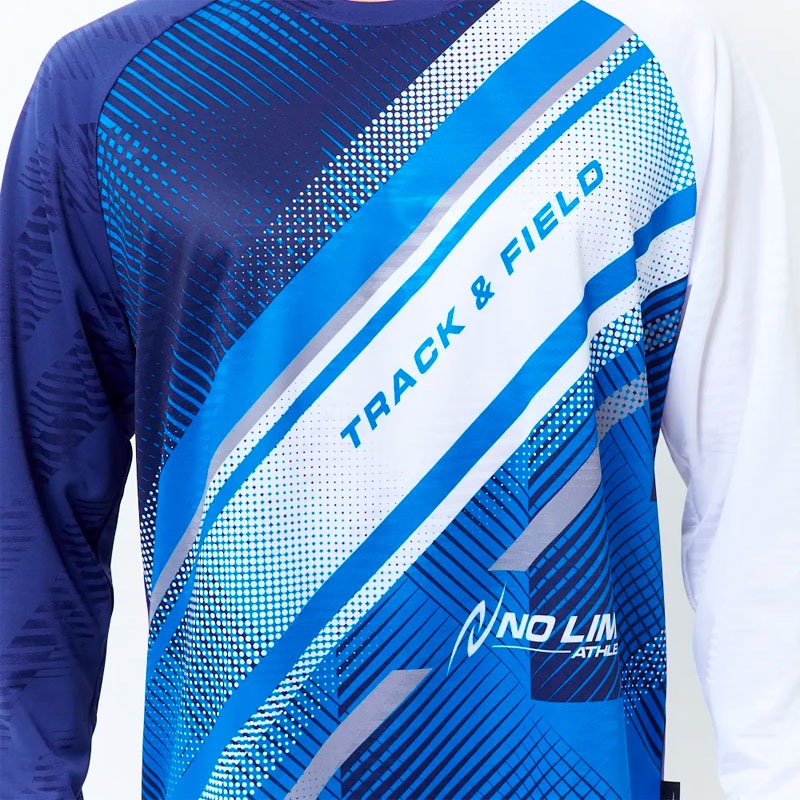 ニシスポーツ NISHI グラフィックジャカードロングスリーブシャツ