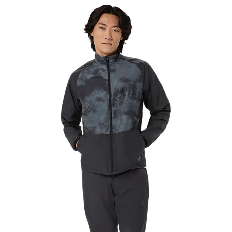 アシックス asics 裏メッシュグラフィックウインドブレーカー