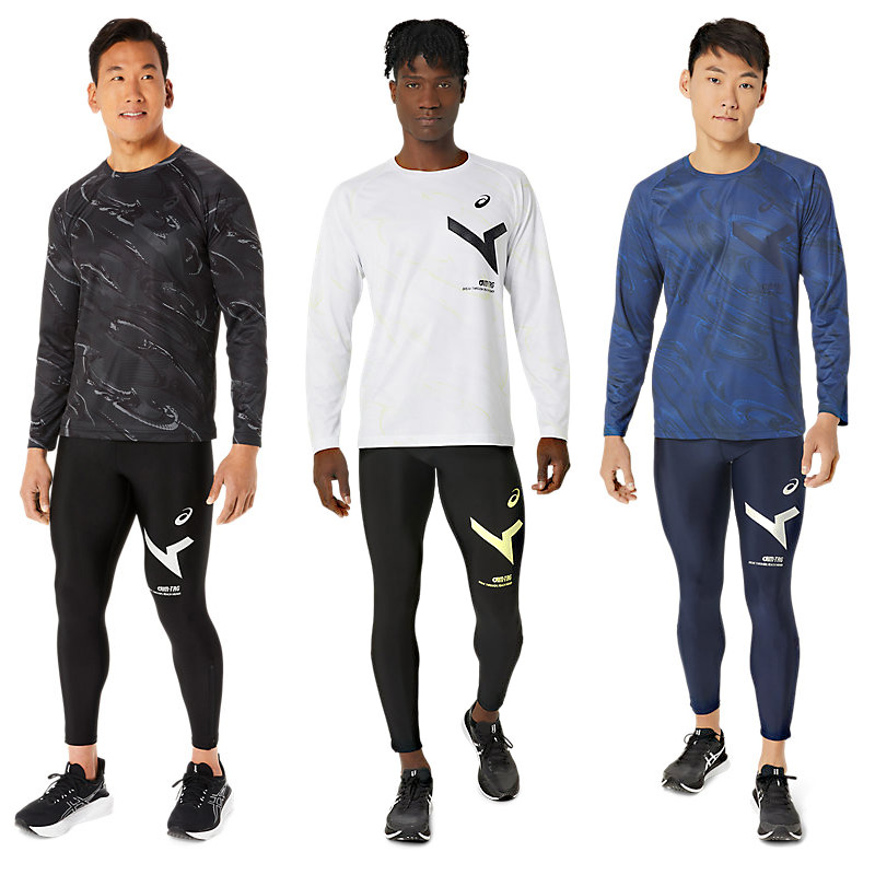 asics アシックス　スポーツシャツ　M　ランニング　トレーニング　ラグラン袖 ASICS アシックス 長袖 Tシャツ メンズ レディース asics AIM