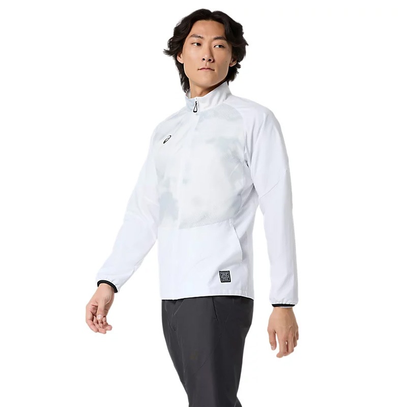 アシックス asics 裏メッシュグラフィックウインドブレーカー
