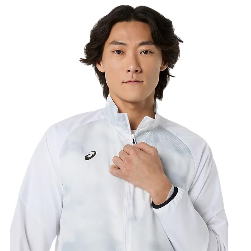 アシックス asics 裏メッシュグラフィックウインドブレーカー