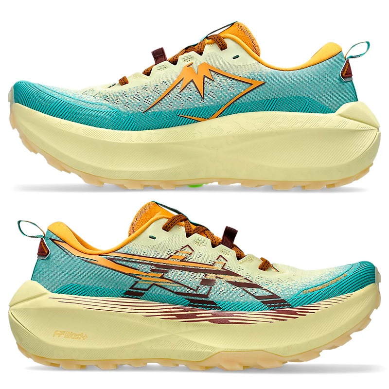 asics - 最後新品25.5㎝　軽量　FujiTrabuco Lyte　トラブーコ　トレラン FUJI TRABUCO LYTE | Women | Black/Baltic Jewel | Womens