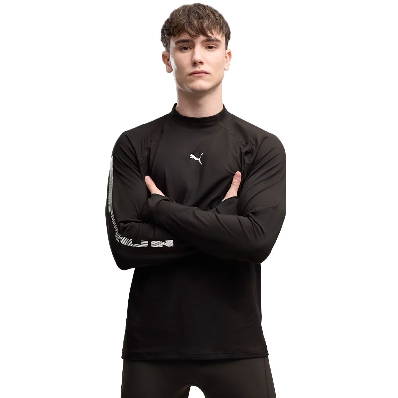 プーマブンデスリーガアイントラハト.フランクフルトLサイズ プーマ puma M RUN ブライトストライド クラウドスパン 長袖 Tシャツ