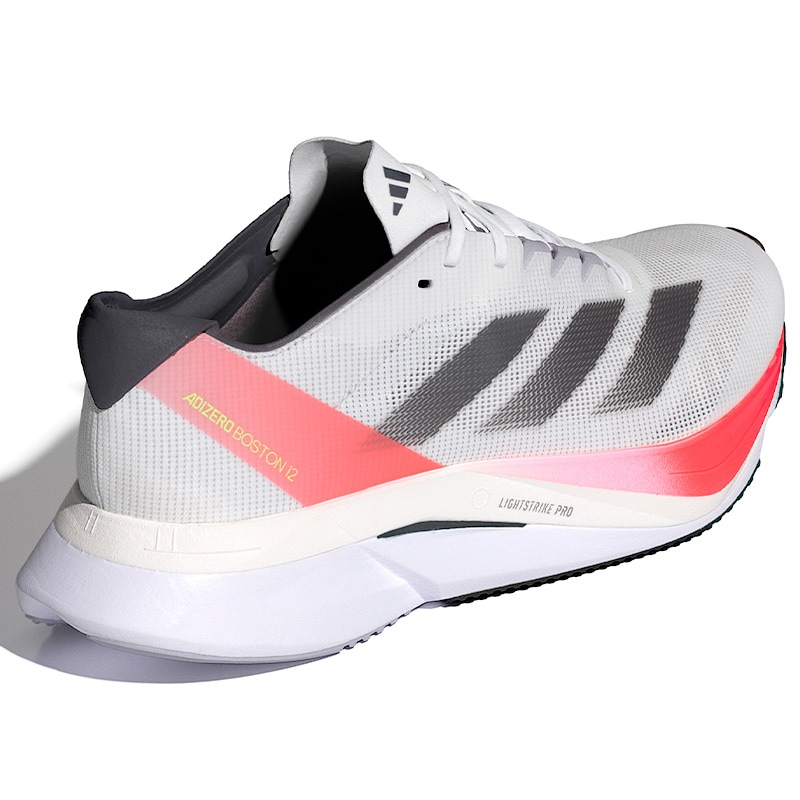 スパイク・シューズ adizero boston 12 27.5 Women's Adizero Boston 12 Running Shoes - Core Black/Cloud White