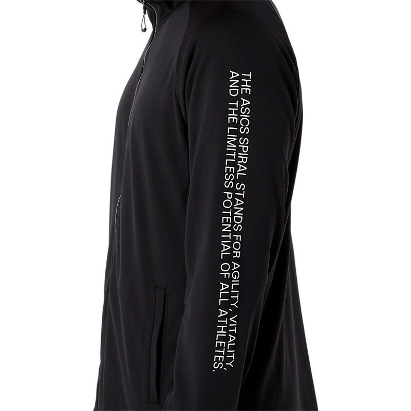 アシックス asics ドライストレッチニットジャケット 2033C028-001