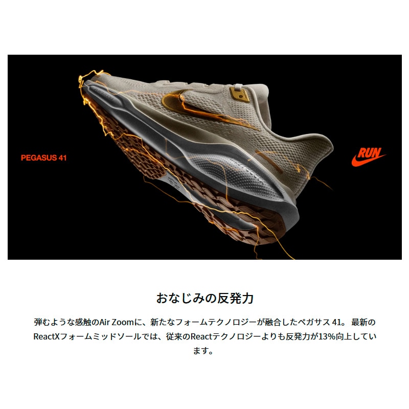 ナイキ NIKE エア ズーム ペガサス 41 FD2722-602 メンズ マラソン