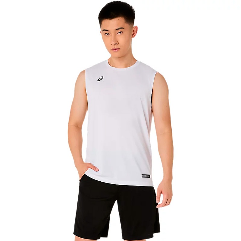 アシックス asics ドライノースリーブシャツ 2033C044-100 ユニ