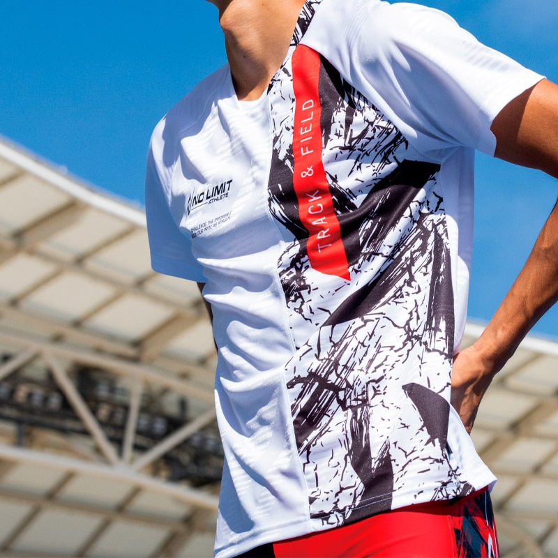 ニシスポーツ NISHI グラフィックジャガードTシャツ 2811A620-001 ユニ