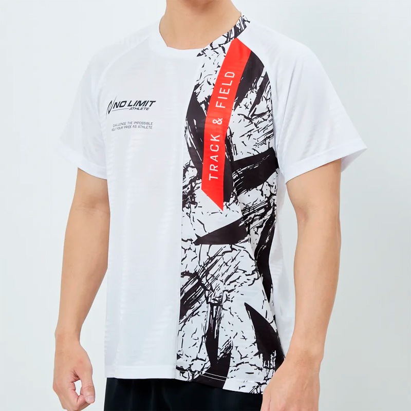 ニシスポーツ NISHI グラフィックジャガードTシャツ 2811A620-100 ユニ