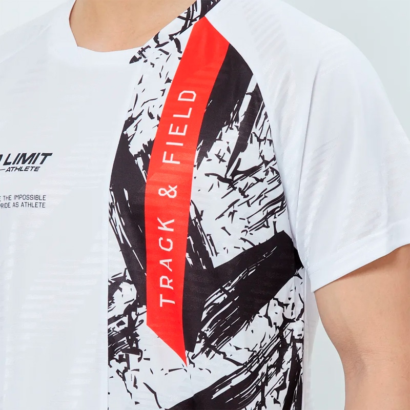 ニシスポーツ NISHI グラフィックジャガードTシャツ 2811A620-100 ユニ