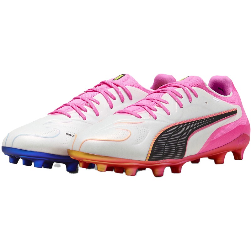 29cm プーマ　キング　アルティメット サッカー ホワイト/ピンク プーマ PUMA キング 20 アルティメット FG/AG 108457-05 ユニセックス
