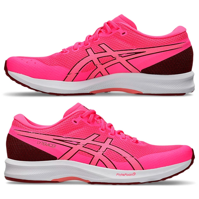 【新品未使用】アシックス　asics ランニングシューズ　レディライトレーサー ASICS 普通幅 アシックス レディース ライトレーサー6 LYTERACER