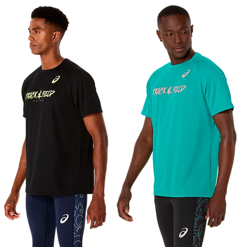 SALE】アシックス asics トラック イベント グラフィック半袖シャツ