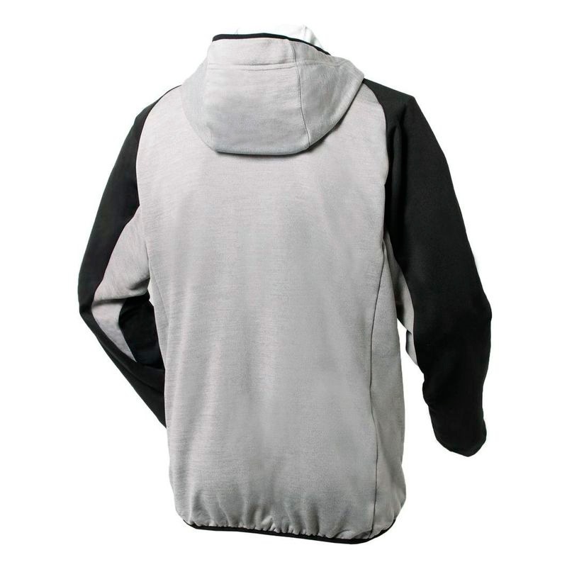 ニシスポーツ NISHI スウェットパーカー グレー杢×ブラック N78-111