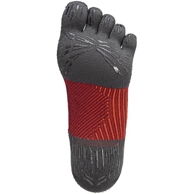 ミズノ MIZUNO ゼログライド NEO ショート ソックス 5本指 エンジ