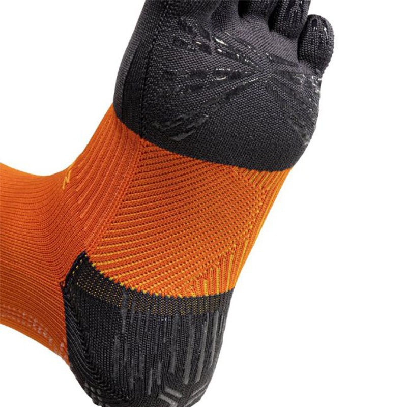 ミズノ MIZUNO ゼログライド NEO ショート ソックス 5本指 フレイム
